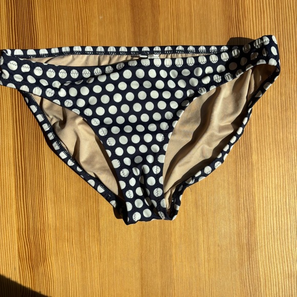 J. Crew Other - J Crew XS blue and white polkadot bikini bottom